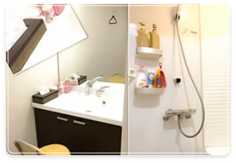 シャワールーム完備!設備の整ったお洒落な事務所