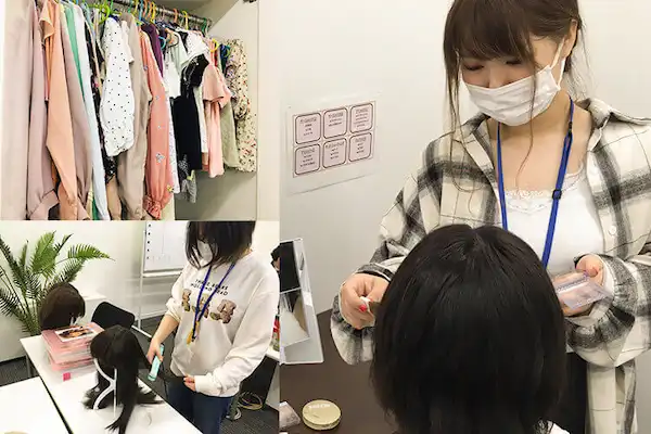 衣装もメイクもばっちりサポート！