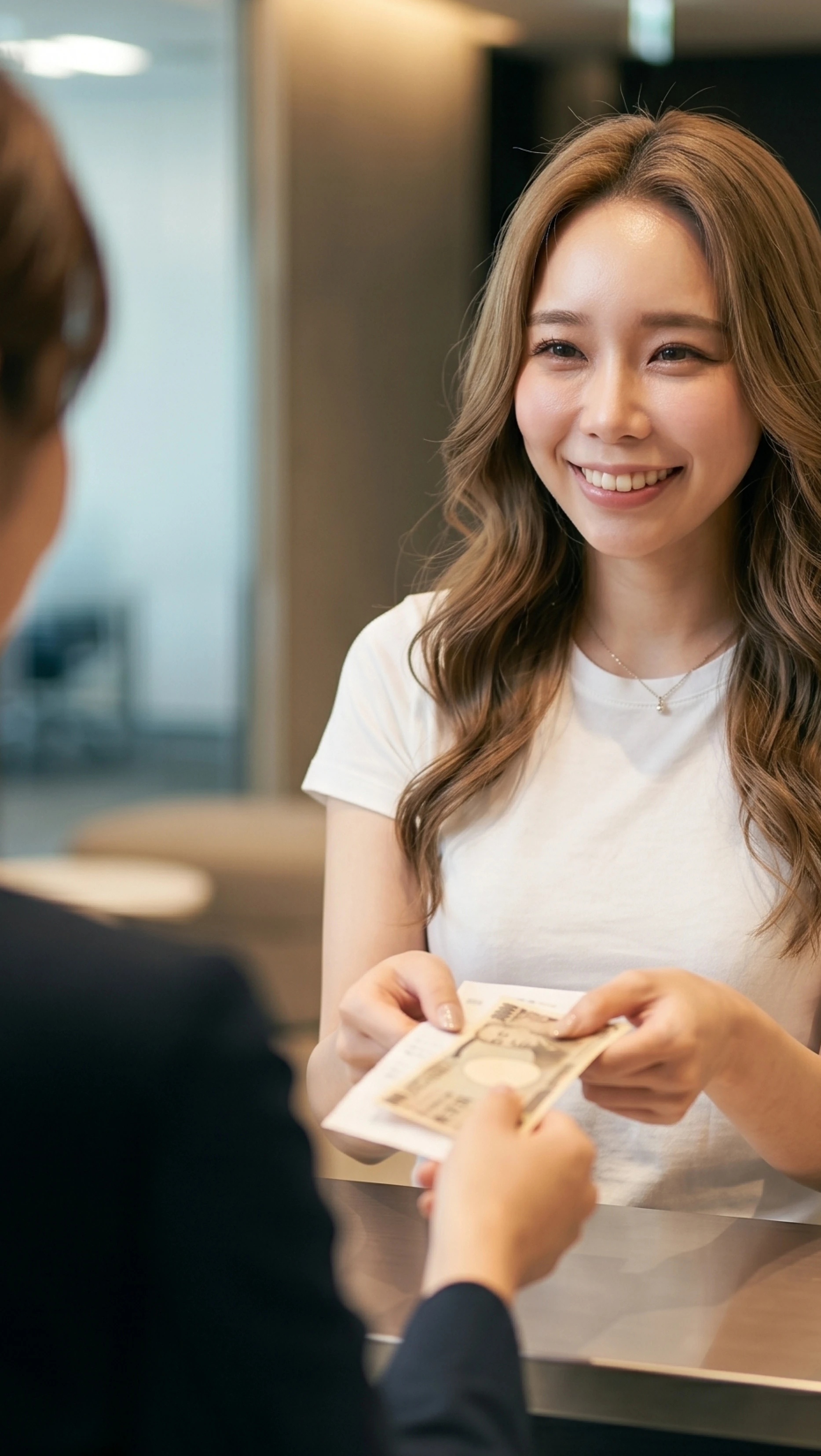 報酬受け取り画面のイメージ